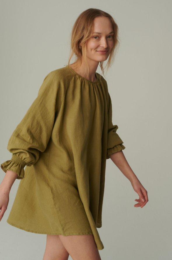 Agata Linen Dress