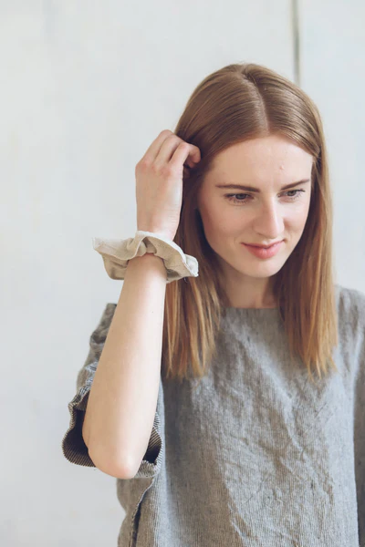 grey shift dress - Image 6