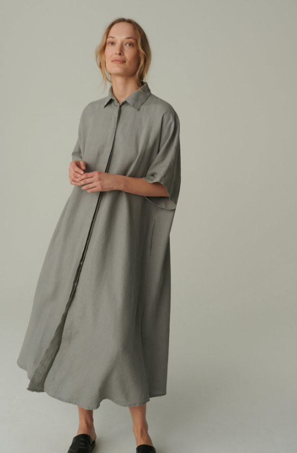 Maxi Linen Dress Annika - Image 2