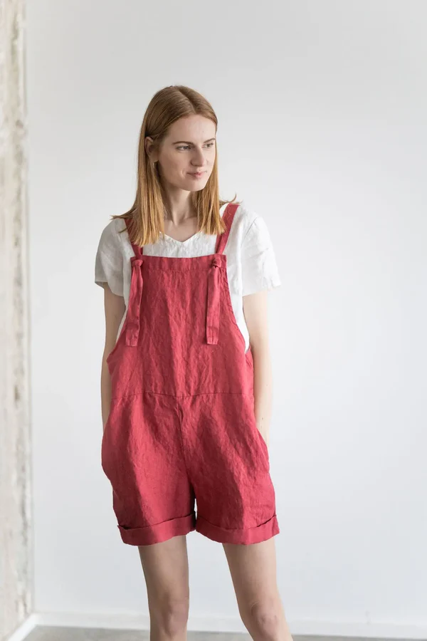 summer linen jumpsuit epic linen - Image 3