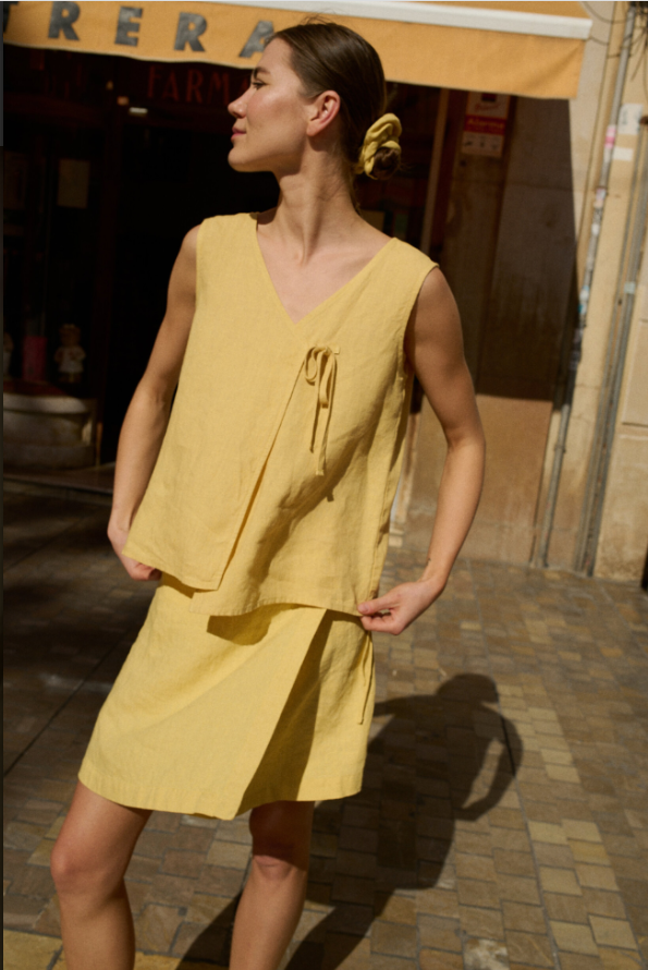 Jess Linen Top - Image 6