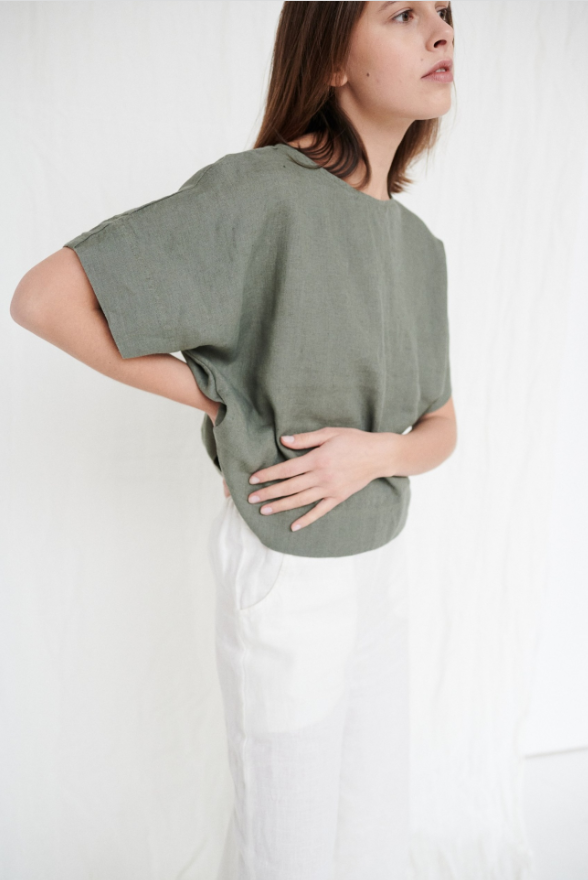 Mona Linen Top - Image 3