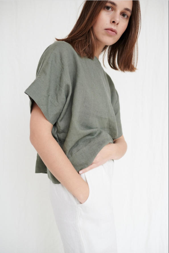 Mona Linen Top - Image 4