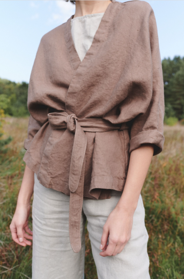 Rene Heavy Linen Jacket - Image 4