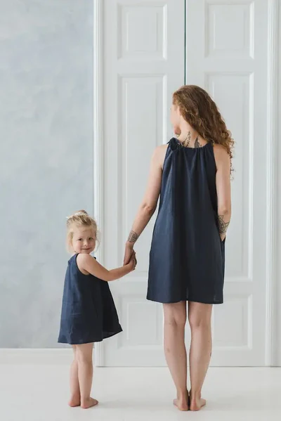 linen beach dress epic linen - Image 2