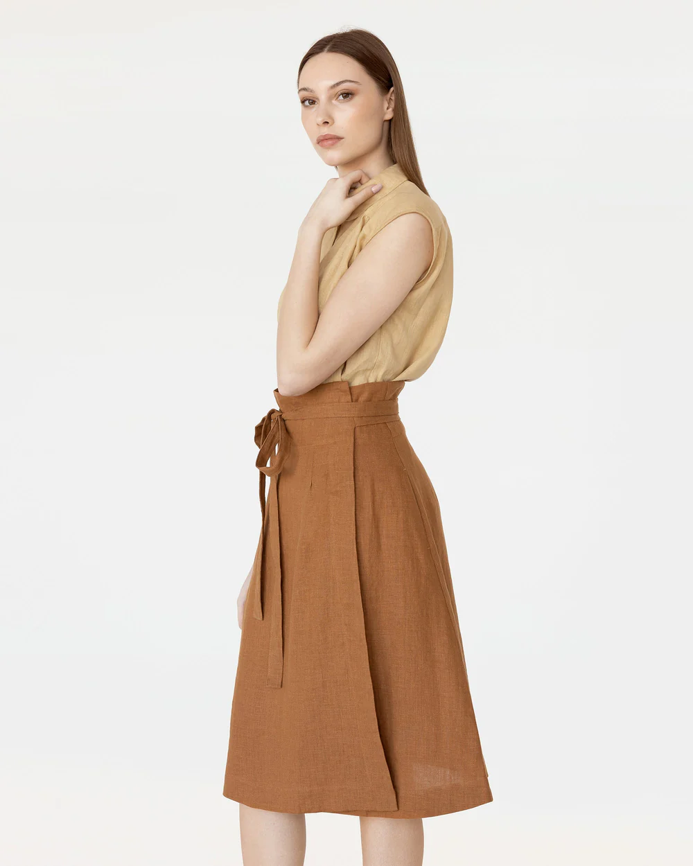 linen skirt seville - Image 2